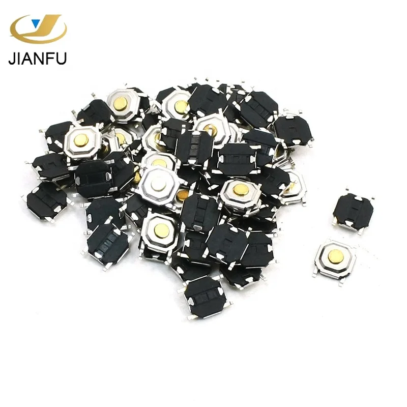 Пыли SMT переключатель 5.2*5.2 для высокой плотностью монтажа