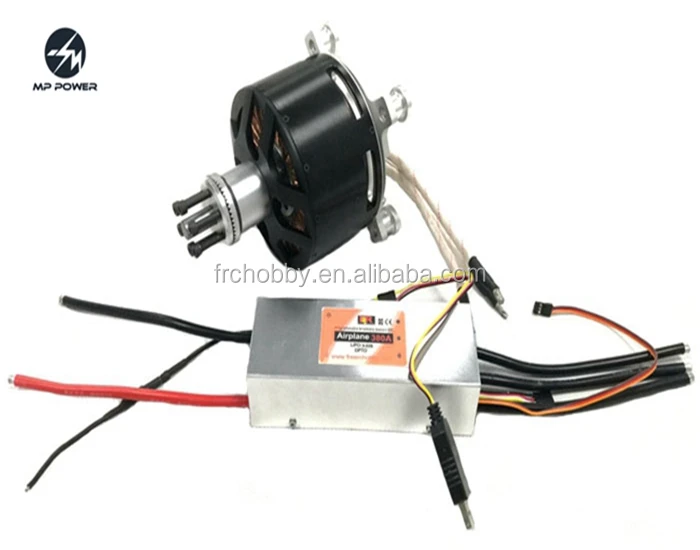 15KW outrunner bldc motor for 40kg UAV Drone with 22s 380A esc