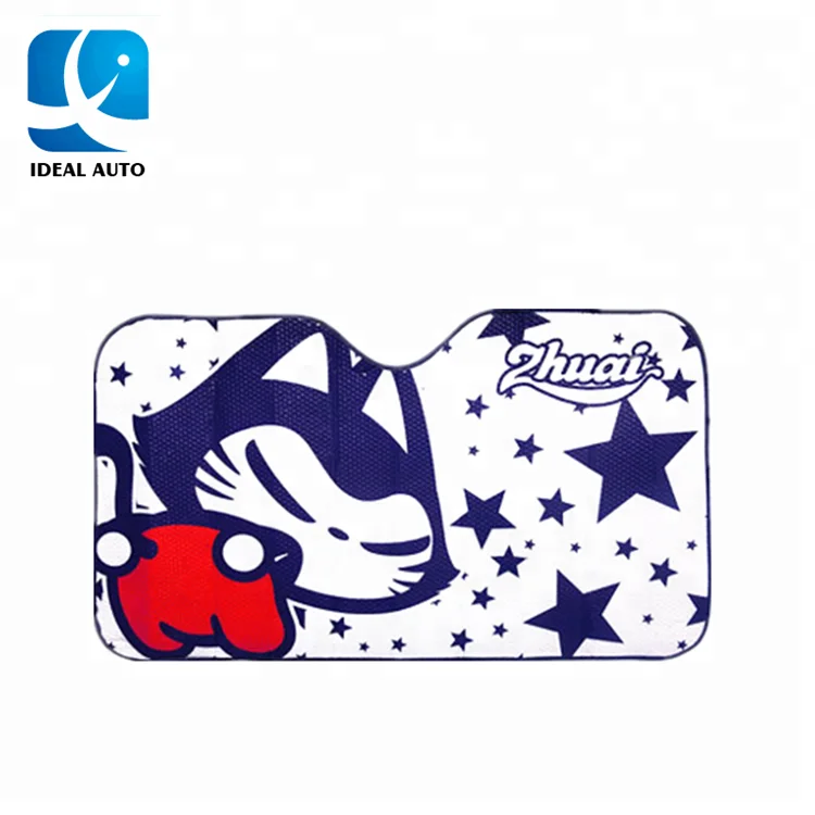 promotional gift advertising car sun shade cute car sunshade for babys