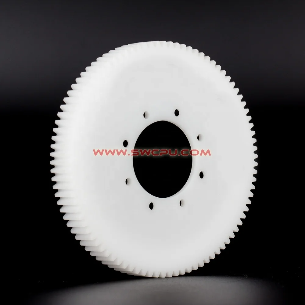 
Plastic rack and pinion planetary types of mechanical gears 