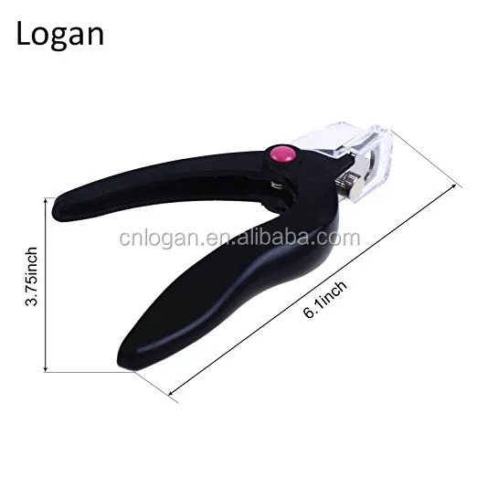 Original Factory Professional Stainless Steel Nail Cutter Clipper for False Nail Tips Use on Fingers