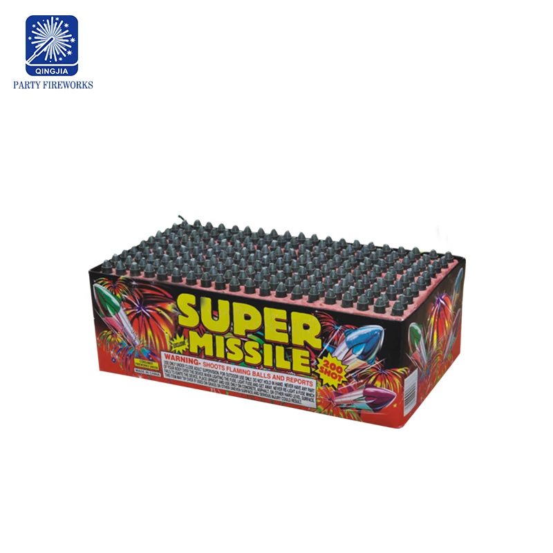 300s Saturn Missiles stage fireworks outdoor for wedding new year Christmas