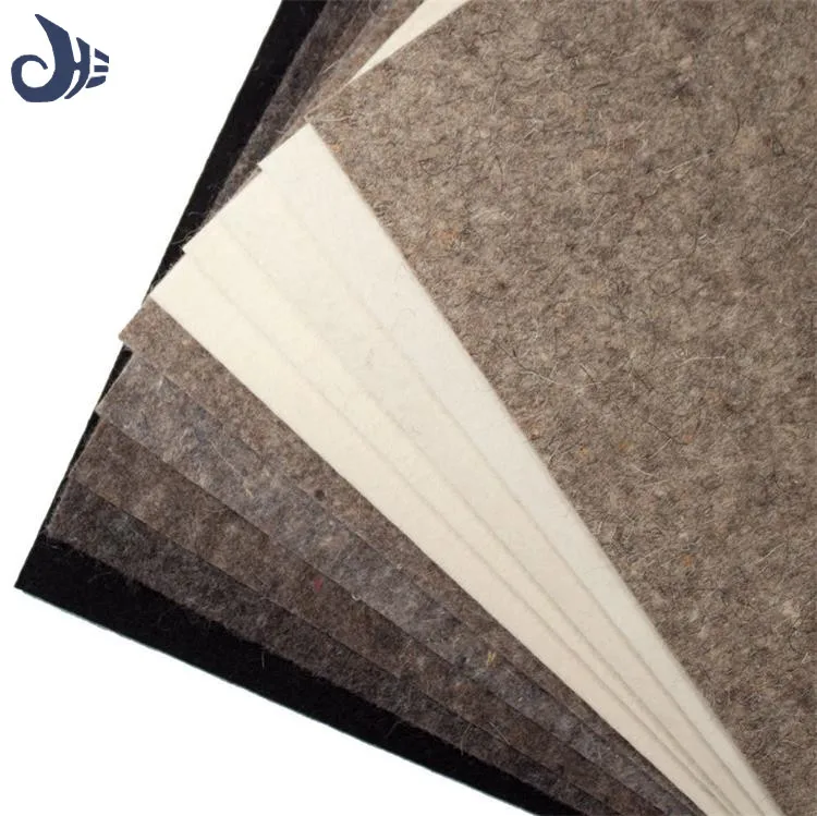 2mm Brown color Needle Punch Polyester Felt carpet for exhibition flooring covering