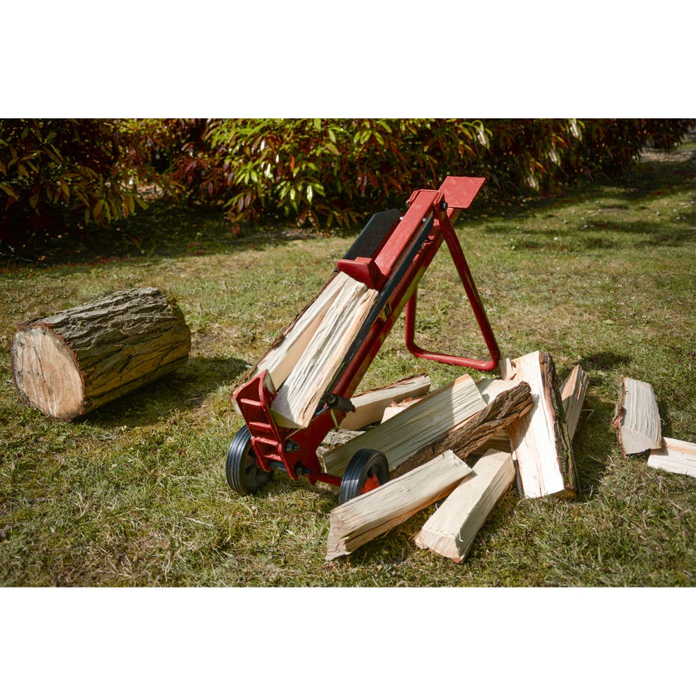 Педаль управляется 1,5 тонный дровокольный станок