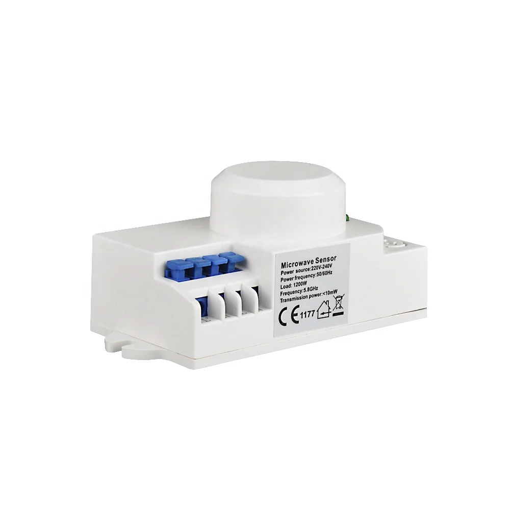 High sensitive radar detector for led light,ceiling mount radar motion sensor,microwave motion sensor switch