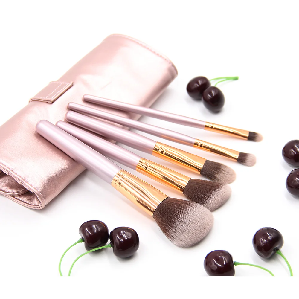 
Oem Makeup Brushes/Gold Ferrule Make Up Promotion Gift 5Pcs Eyeshadow Brushes make up series 