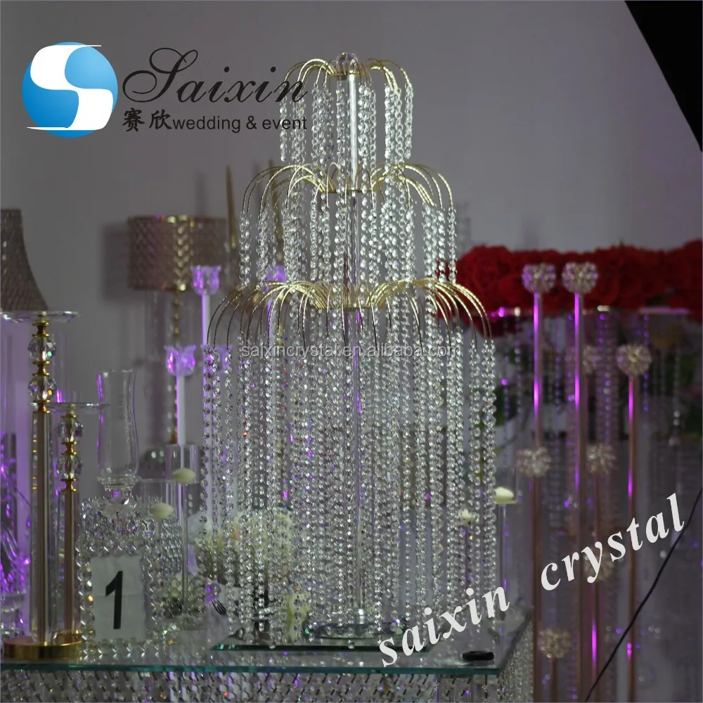 Bling crystal centerpiece for wedding table decoration ZT-320