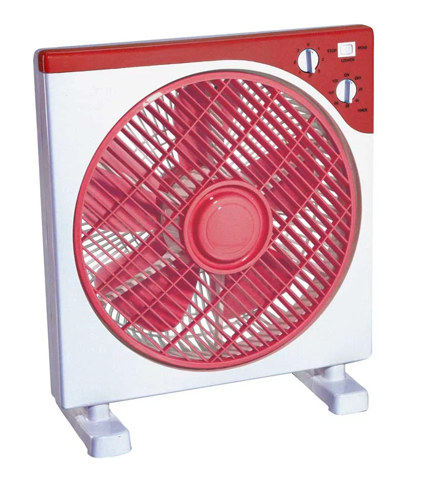 HOT SALE 10 inch 12 inch box fan with different colors