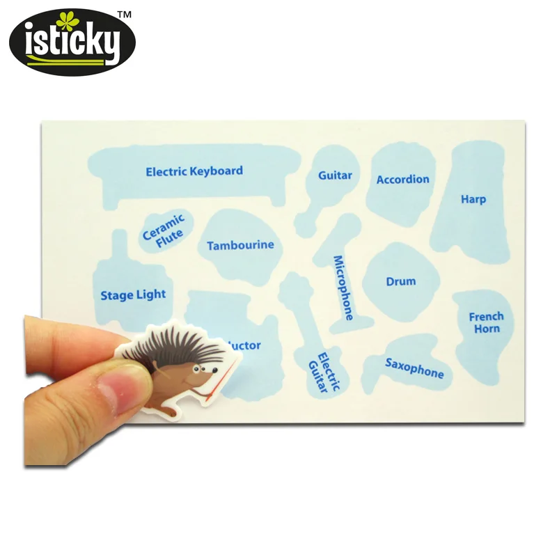 
Popular full color printing waterproof removable window car sticker 