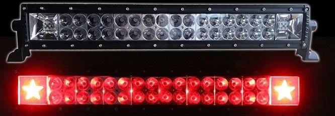 
Hot-selling AURORA super bright dual light bar 