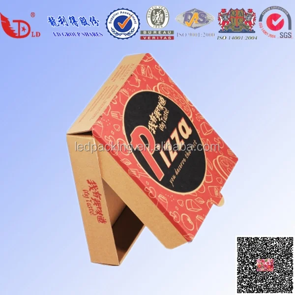 Carton Box,6/7/8/9/10/11/12/13/14/15/16/17/18/19 inch Corrugated Pizza Box Made in China