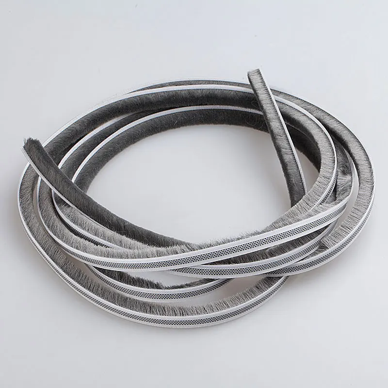 All Size Window & Door Brush Pile Weather Strip Felt Wool Pile Draught Excluder