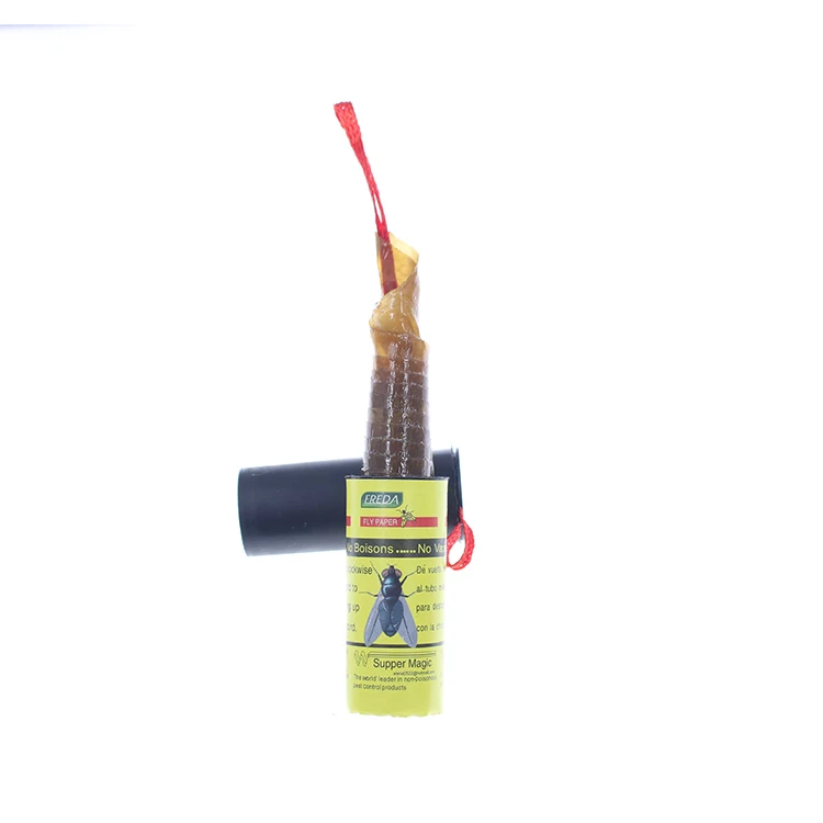 Лидер продаж, рулон клеевой бумаги с новым дизайном, уловитель мух, уловитель насекомых