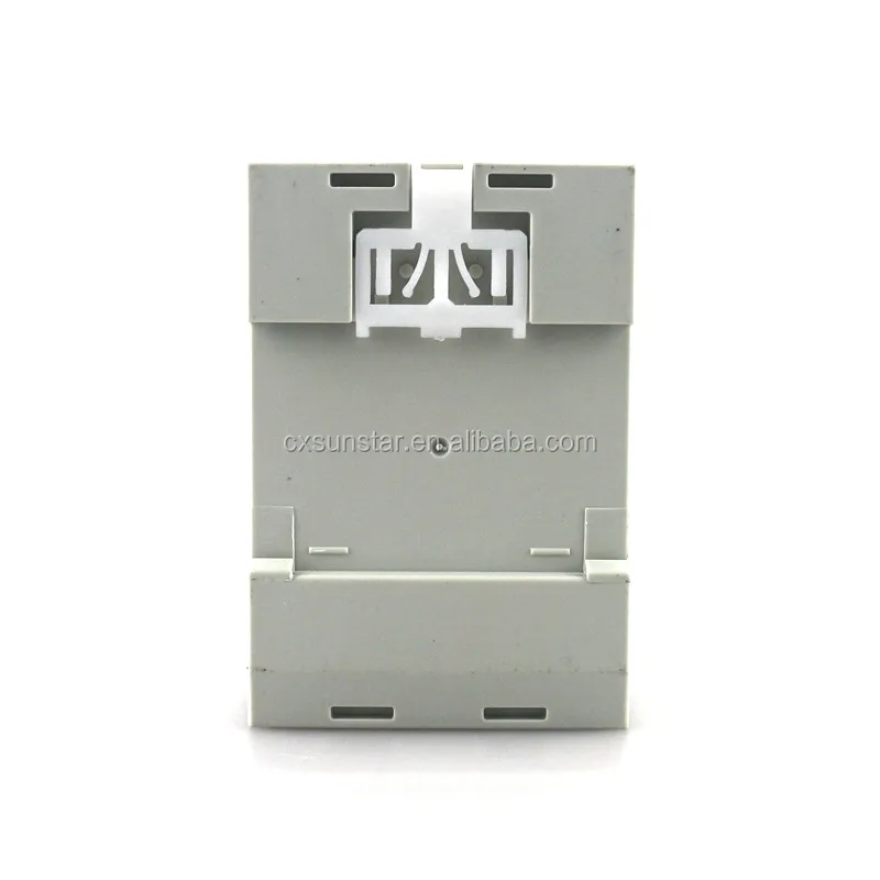 Din Rail Dual Display LED Ammeter Voltmeter AC 80-300V 0-100.0A Voltage Current Power Time Energy Tester 4 Digits 3 IN 1