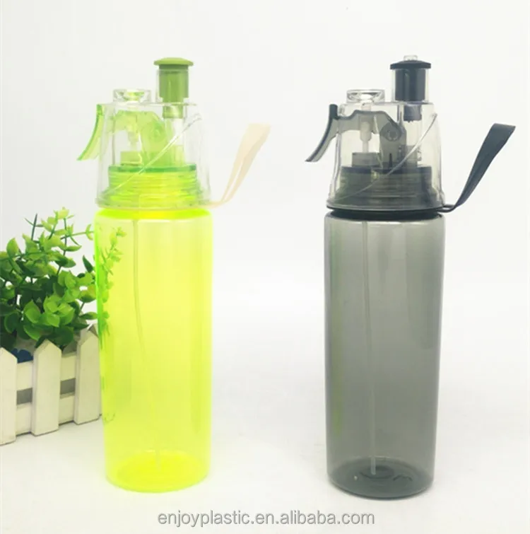 Custom Reusable Best Sports Water Bottle Spray Plastic Mist Bottle for Kids Students