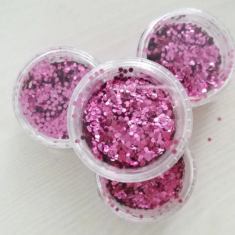 2g Jar Box Holographic Glitter Powder Shining Sugar Glitter Dust Powder Manicure Nail Art Decoration Colors