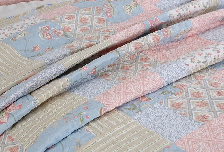 Plaid New Zealand Jacquard Daily Crossword Bedspreads Cover Bedspread Set Quilt