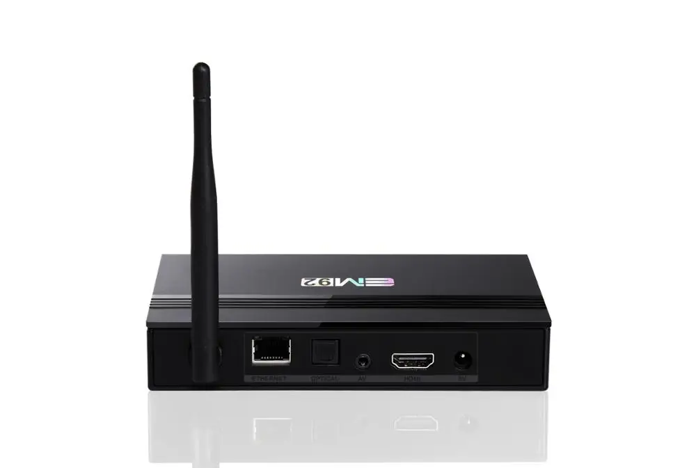 External antenna android tv box EM92 Dual WIFI 5G amlogic s912 firmware update online