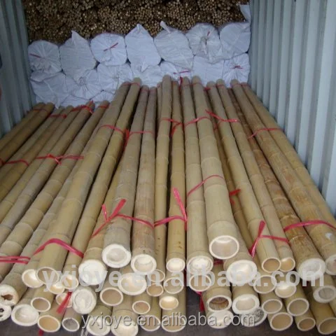 Cheap solid raw bamboo fishing pole