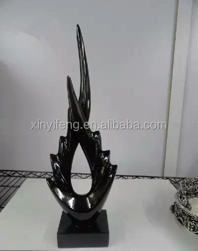 FRP Office Resin Decoration Concise Modern Sculpture Abstract Artware