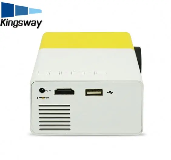 Native Resolution 320*240p Support Max 1920*1080p home mini cinema projector YG300