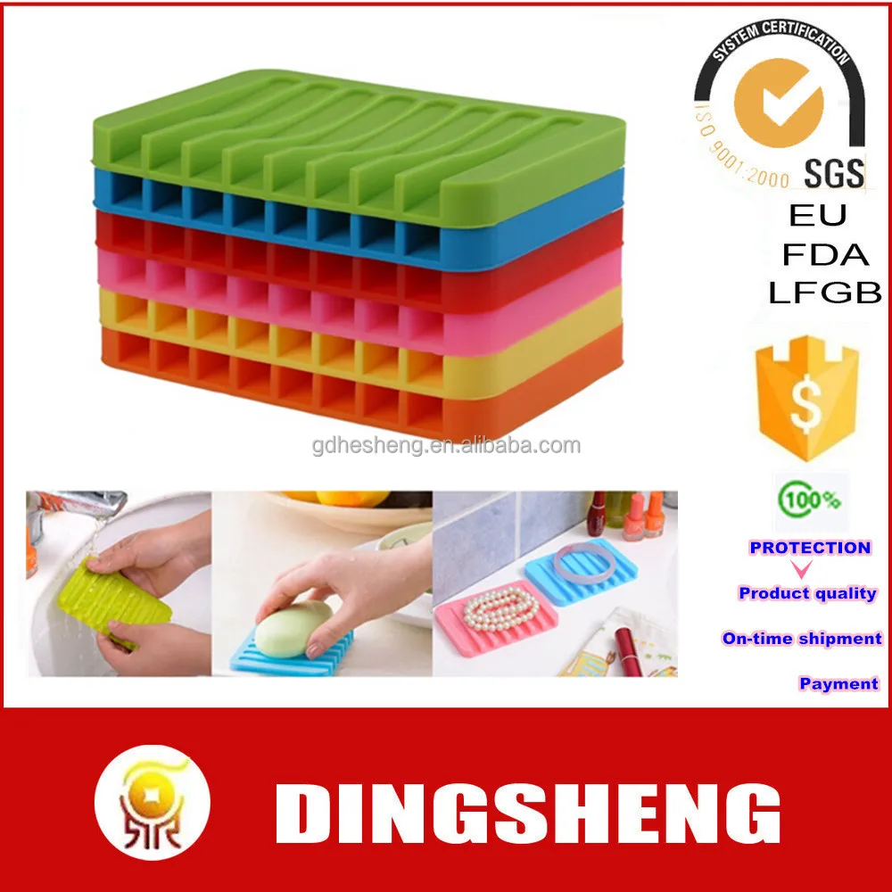 
Reused Durable Silicone Soap Mat,Silicone Soap Saver,Silicone Soap Tray 