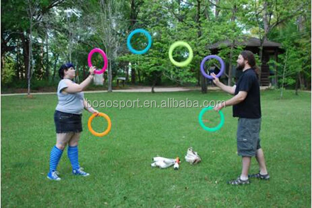 Juggling Rings Outdoor circus kids toys