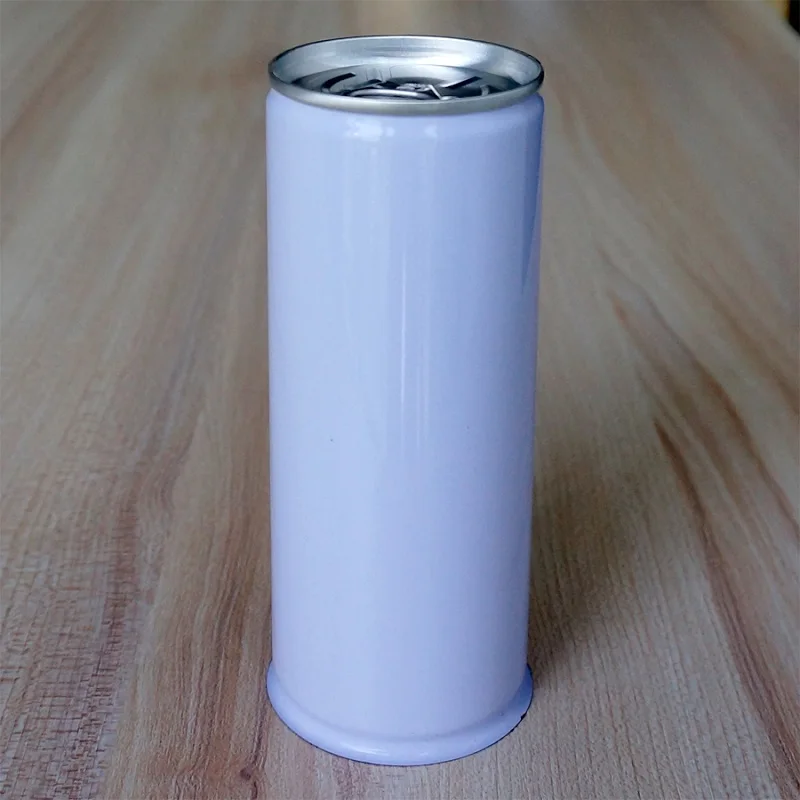 5133# 250ml Round Tinplate Soft Drink Tin Cans