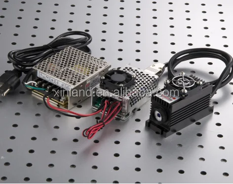 532nm Long Distance Green Laser DPSS Module 1W 2W Burning Laser