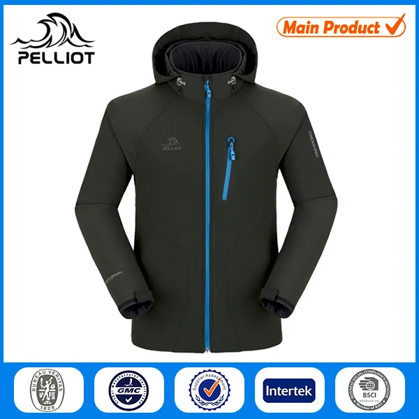2014 пользовательских 100% полиэстер водонепроницаемый муёская мягкие ёакеты оболочки