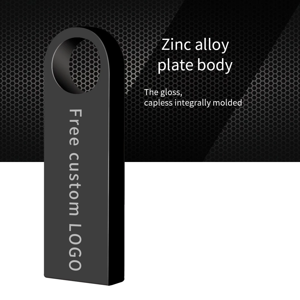 
Real Capacity 2g 4g 8g 16g 32g 64GB Gift Metal USB Flash Drive Flash Stick Wholesale 