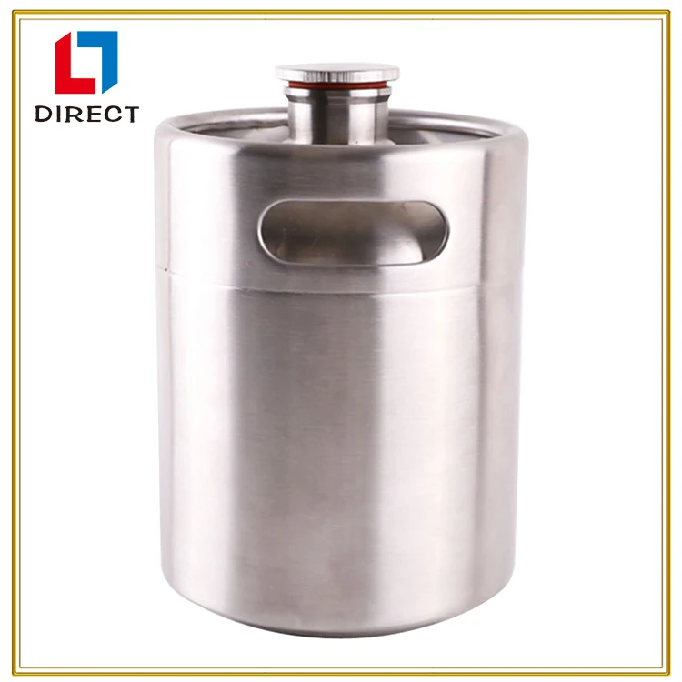 SUS 304 keg beer 2 liter draft beer keg with chinese supplier