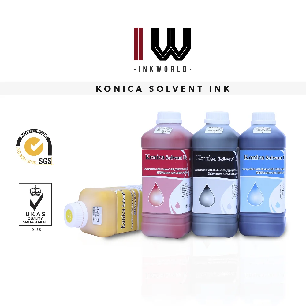 Solvent Ink for Human K-jet 3200 Printer with Konica 14PL Head