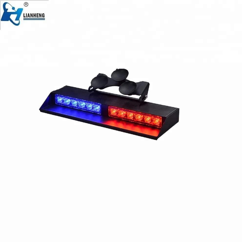 Hot sale red amber blue LED visor dash warning light emergency vehicle strobe lights