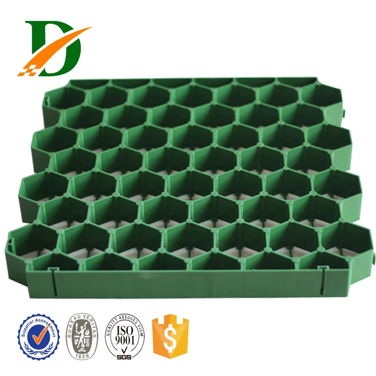 Plastic grass lawn grid grass grid