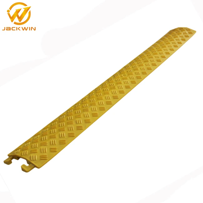 Hose Ramp For Floor / Flexible Cable Protector / 1 Channel Office Cable Protector