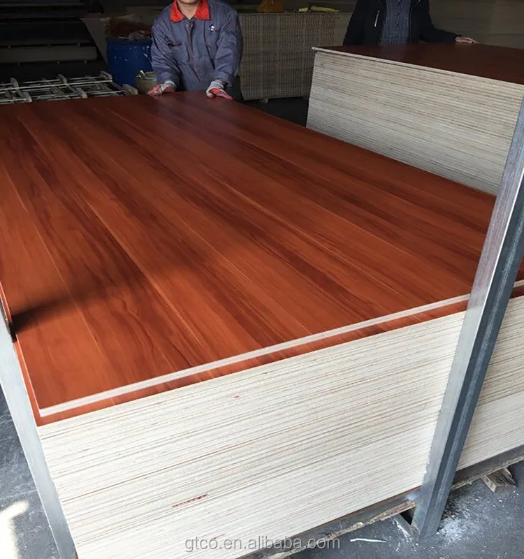 
various colored melamine laminated 4x8 sheets kitchen cabinet board factory price 