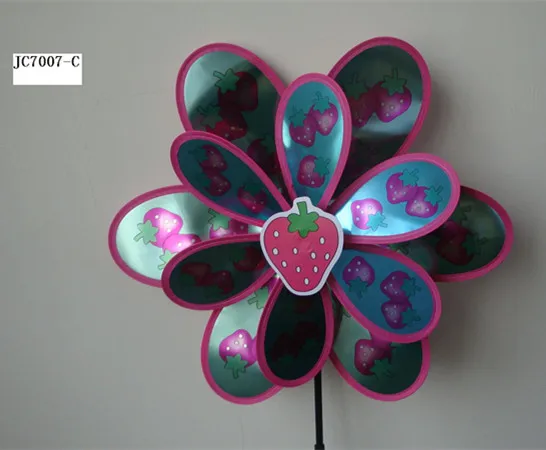 Different kinds of fruits on windmill for Kid Toy