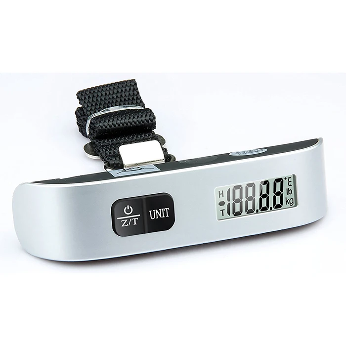 J&R Electronic 110lbs 50kg Travel Luggage Weighing Portable Suitcase Baggage Weight Scale with Hook