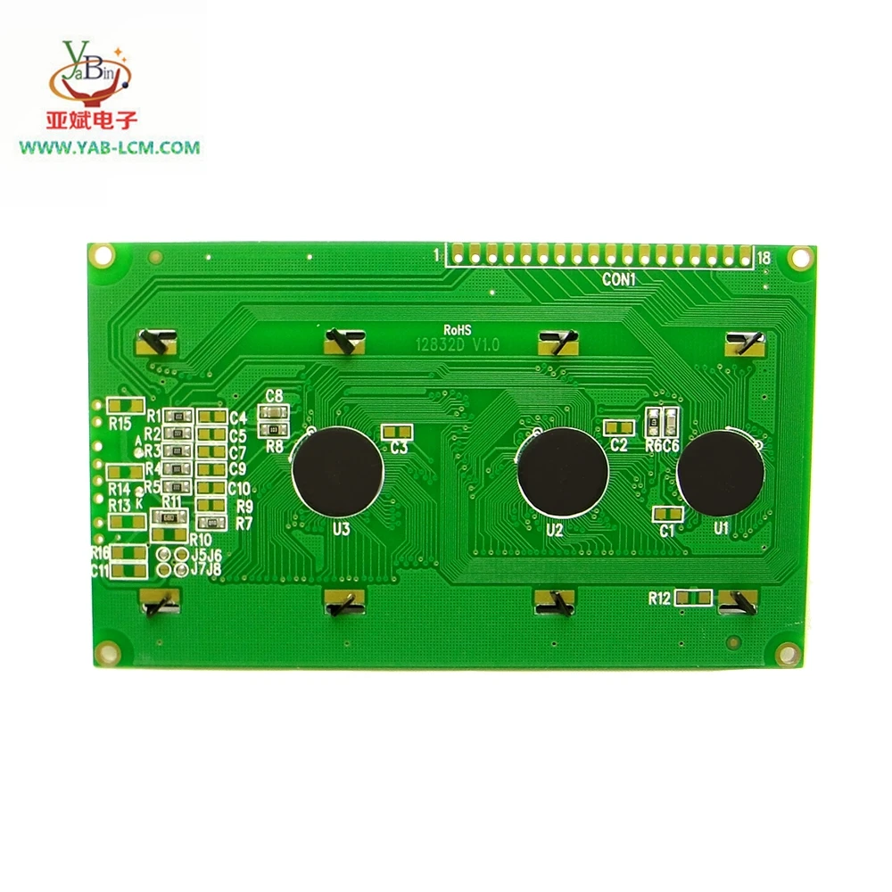 12832 Monochrome Lcd Micro Display Screen