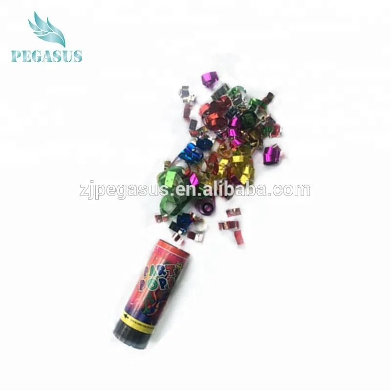 Spring party popper rush cannon confetti