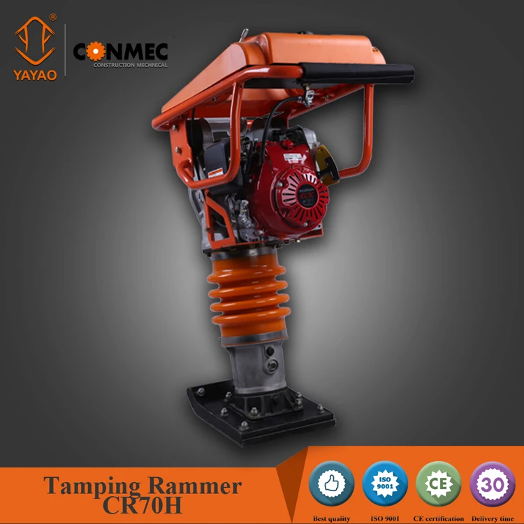 CONMEC superior quality soil tamping rammer CR70H with German made bellow