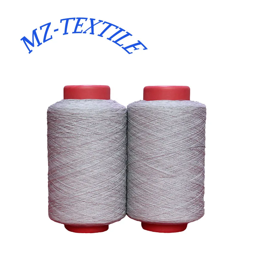 iridescent reflective yarndouble side high visible glow in the dark reflective sewing knitted wool knitting polyester reflective