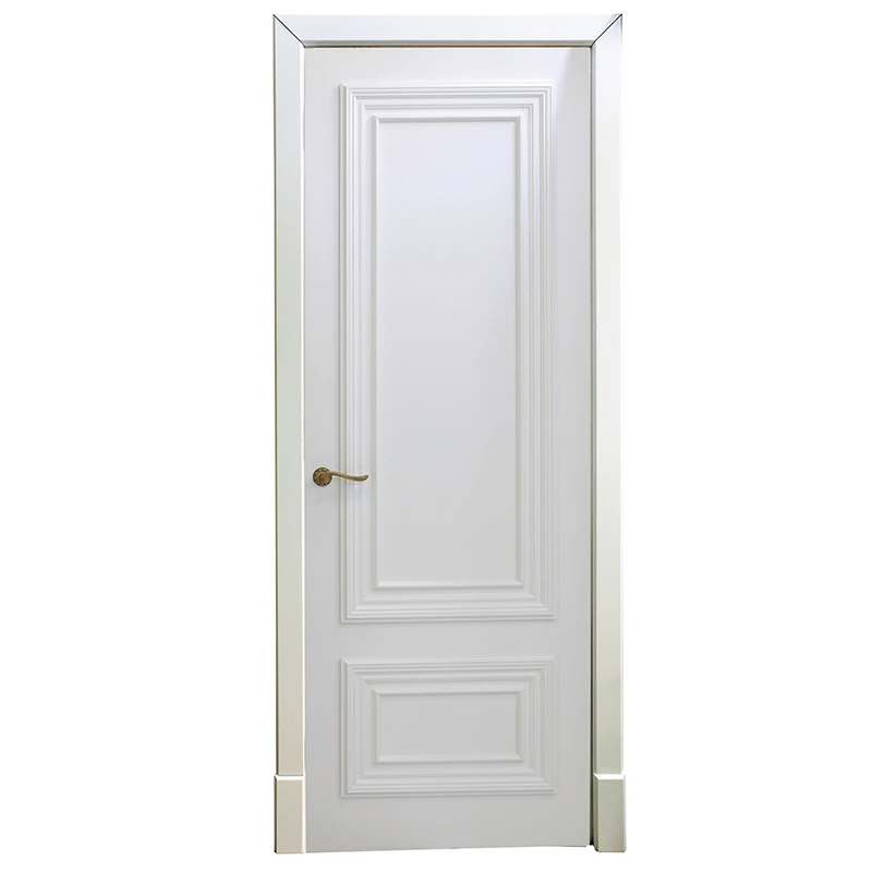 Simple Design Wholesale MDF PVC Wooden Door High Quality Low Price interior Doors from China