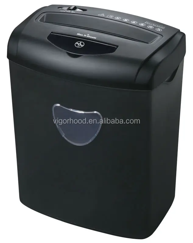 Vigorhood 10 sheets Cross Cut Paper Shredder W/CD VS1008CD