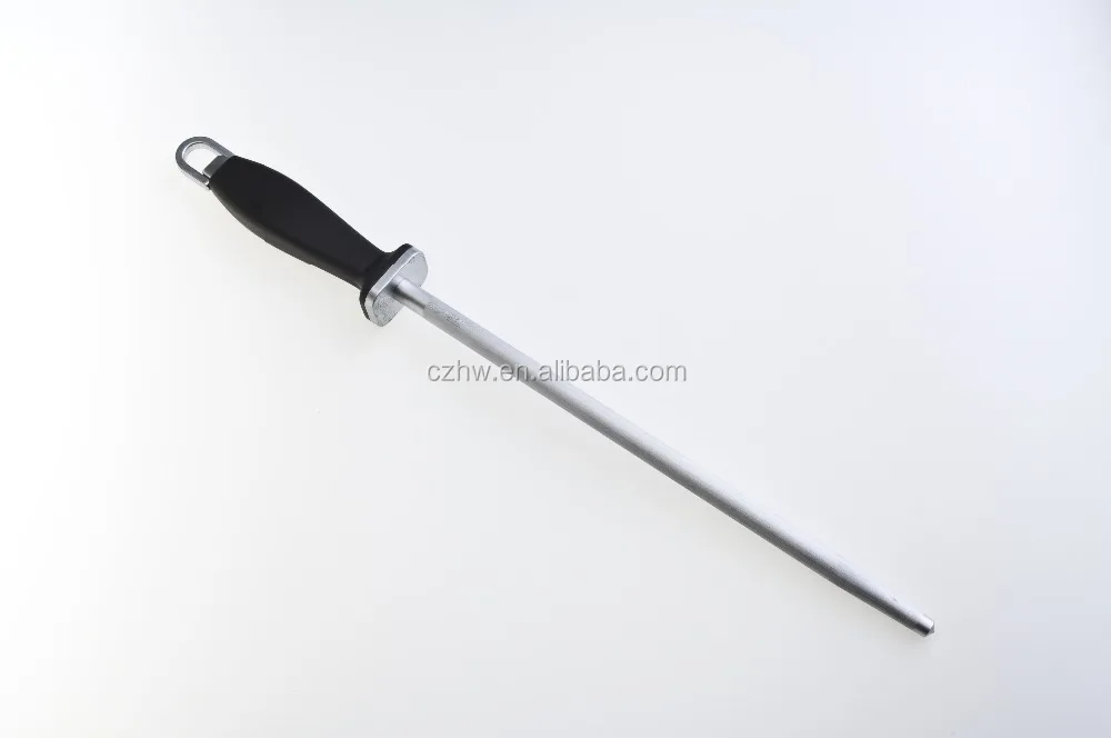 
Honing rod Sharpening steel HRC65 knife sharpener 