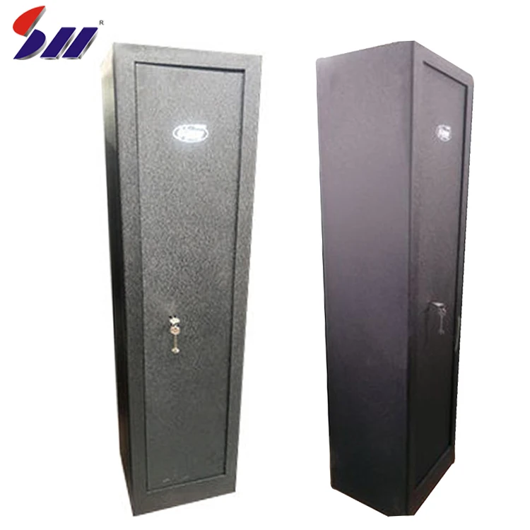 Factory price wholesale powder coating steel mechanical lock gun safe for sale