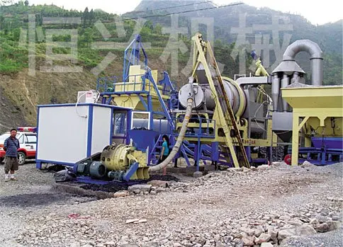 China Hot Sale QLB Series Small Asphalt Mixing Plant