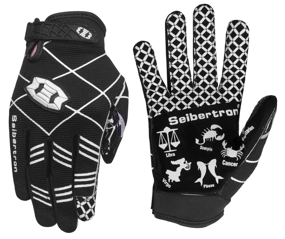 Seibertron M.S.Z.Q-2 12 созвездий Элитная ультра-палка Спортивная перчатка приемника американские футбольные перчатки Молодежные