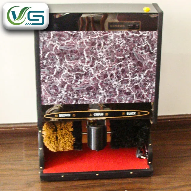Auto shoe cleaner/ shoe polishing machine/ shoe cleaning equipment